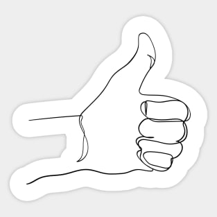 It's ok with you (thumbs up) Sticker